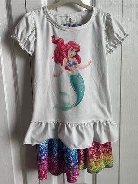 Ariel| Shirt + Rainbow Pants